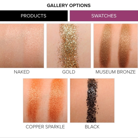Nocturnals Black & Gold Set MAC PIGMENT & GLITTER SET - Picture 7 of 15